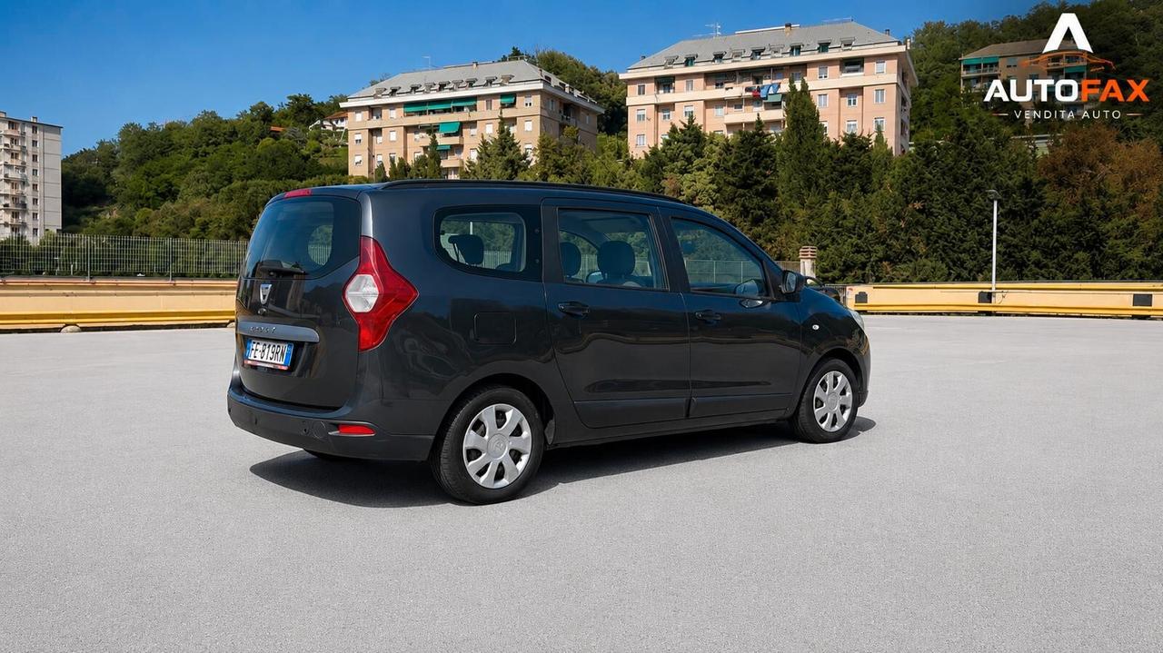 DACIA LODGY 1.5 DCI 7 POSTI – EURO 6 – 140.000 KM – GARANZIA 12 MESI – € 5990