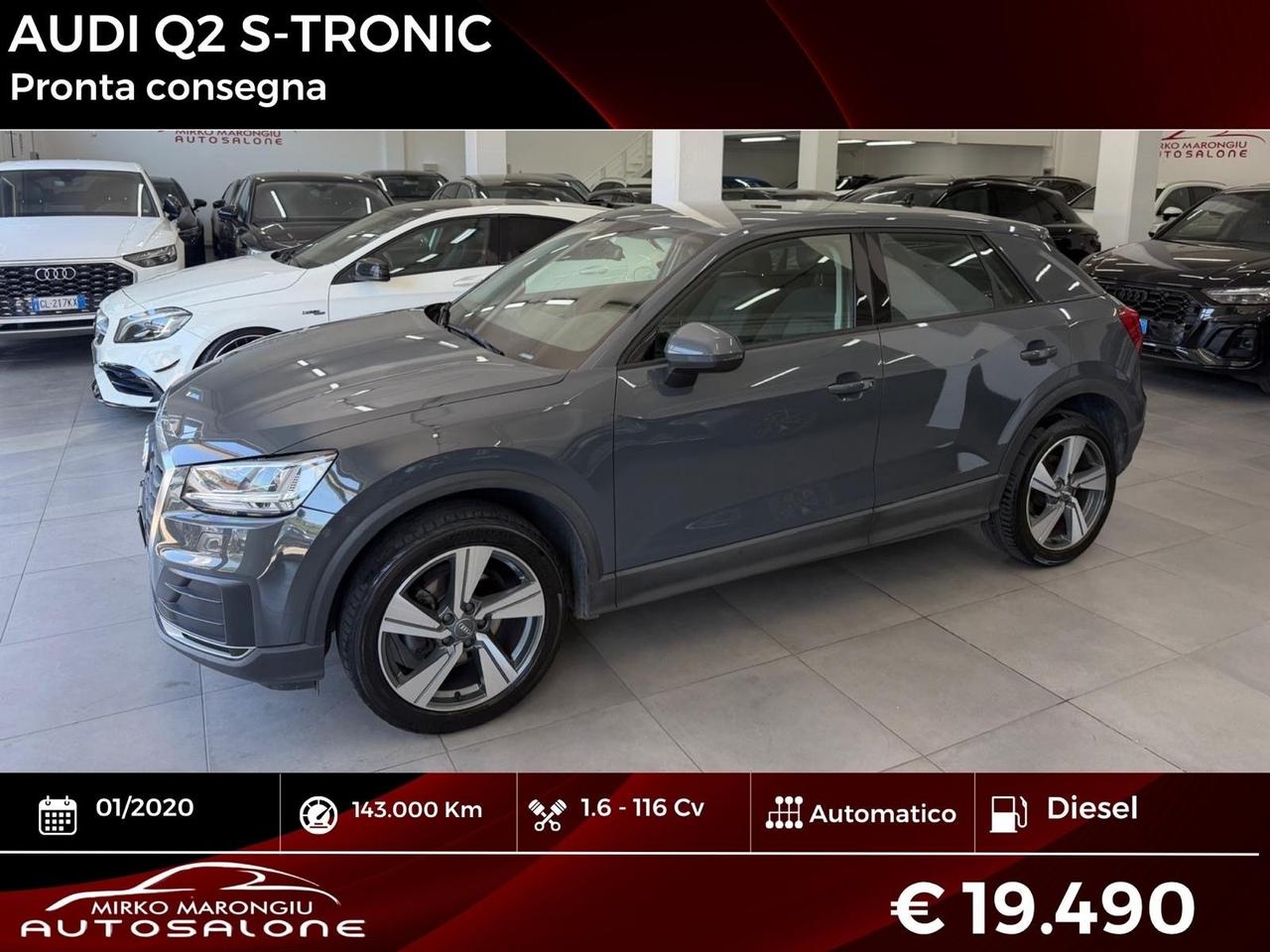 Audi Q2 30 TDI S tronic line Edition FINANZIABILE