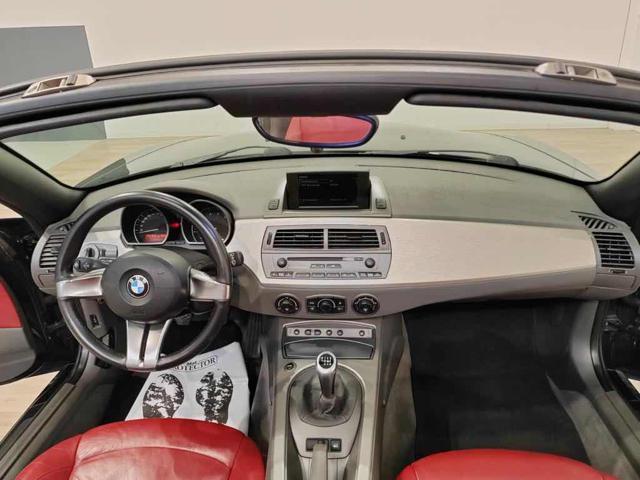 BMW Z4 3.0i MANUALE ASI PELLE ROSSA