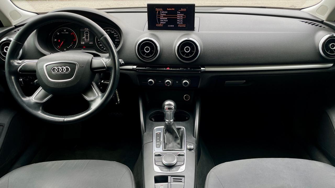 AUDI A3 SPORTBACK 1.6 TDI S-TRONIC AMBITION 110CV - NEOPATENTATI