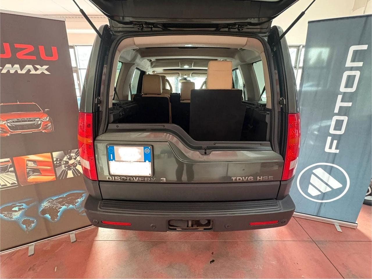 LAND ROVER DISCOVERY 3 CAMBIO AUT. 4X4 POSTI 7 DIESEL 2700 CV 190 Km 155.328 Certificati