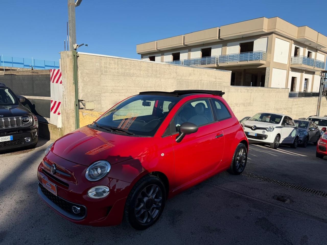 FIAT 500s CABRIO 1.2 BENZINA 69 (CV) 2016