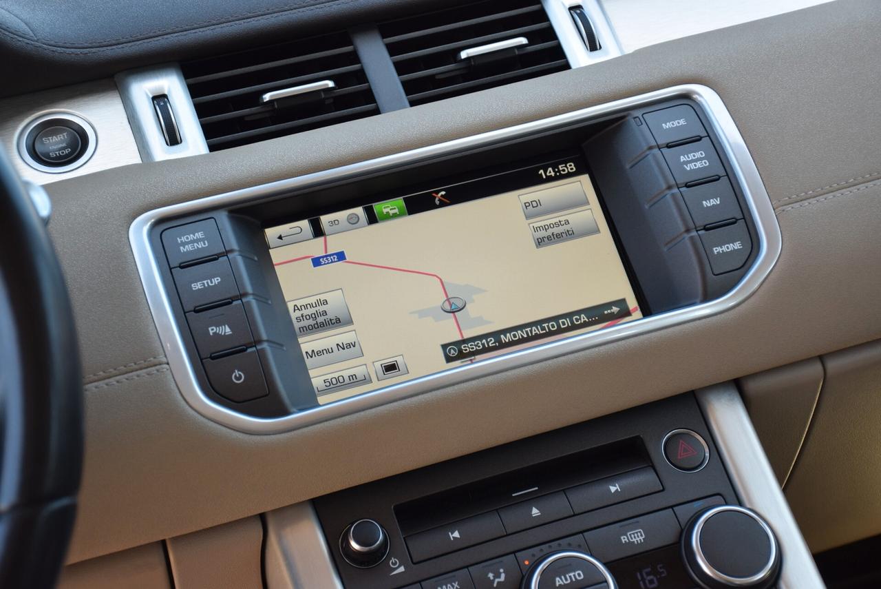 Land Rover Range Evoque 4X4 2.2 TD4 150CV 5p. FULL NAVI PELLE SENSORI CAM