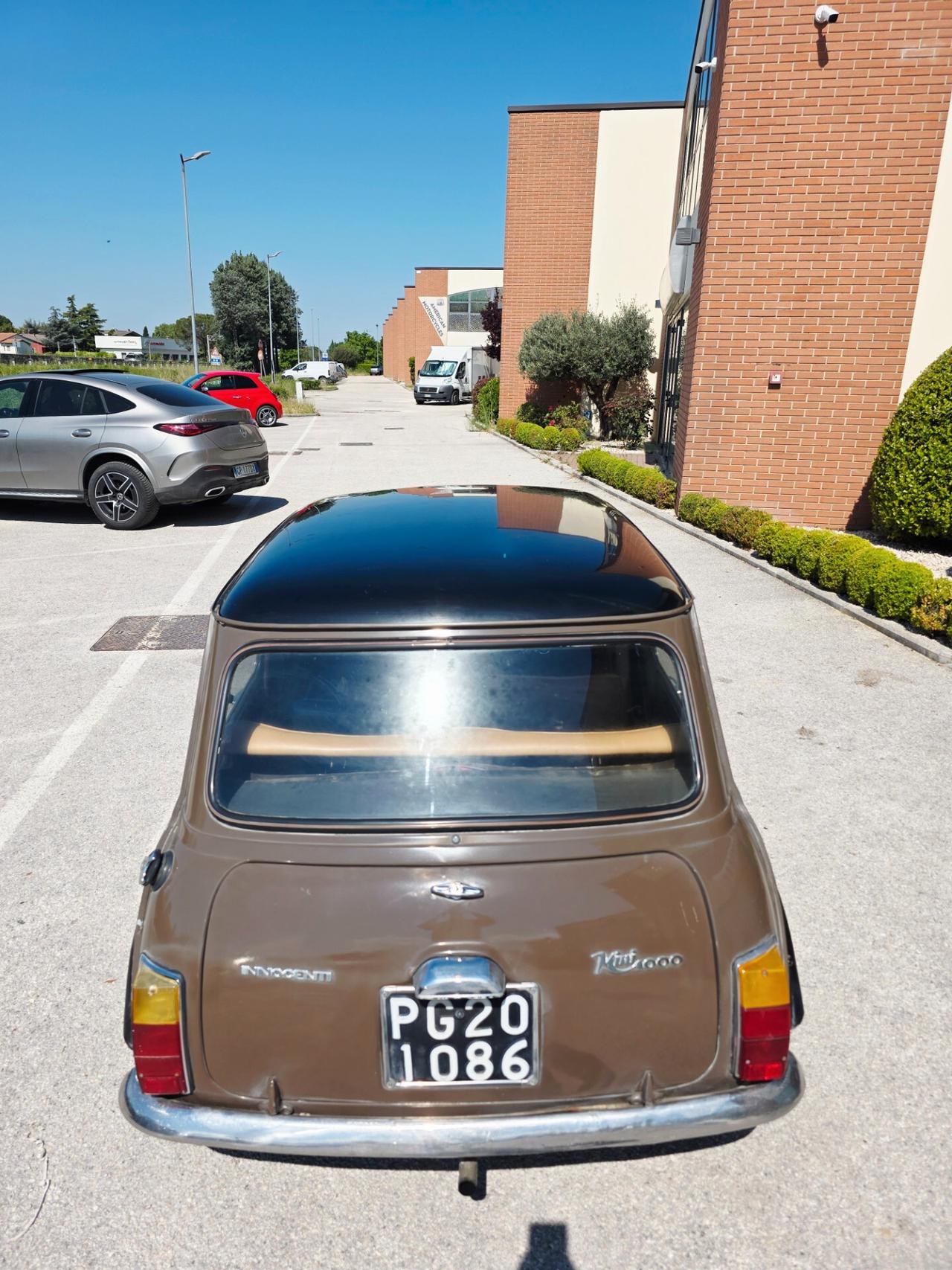 Innocenti Mini 1000 Targhe originali