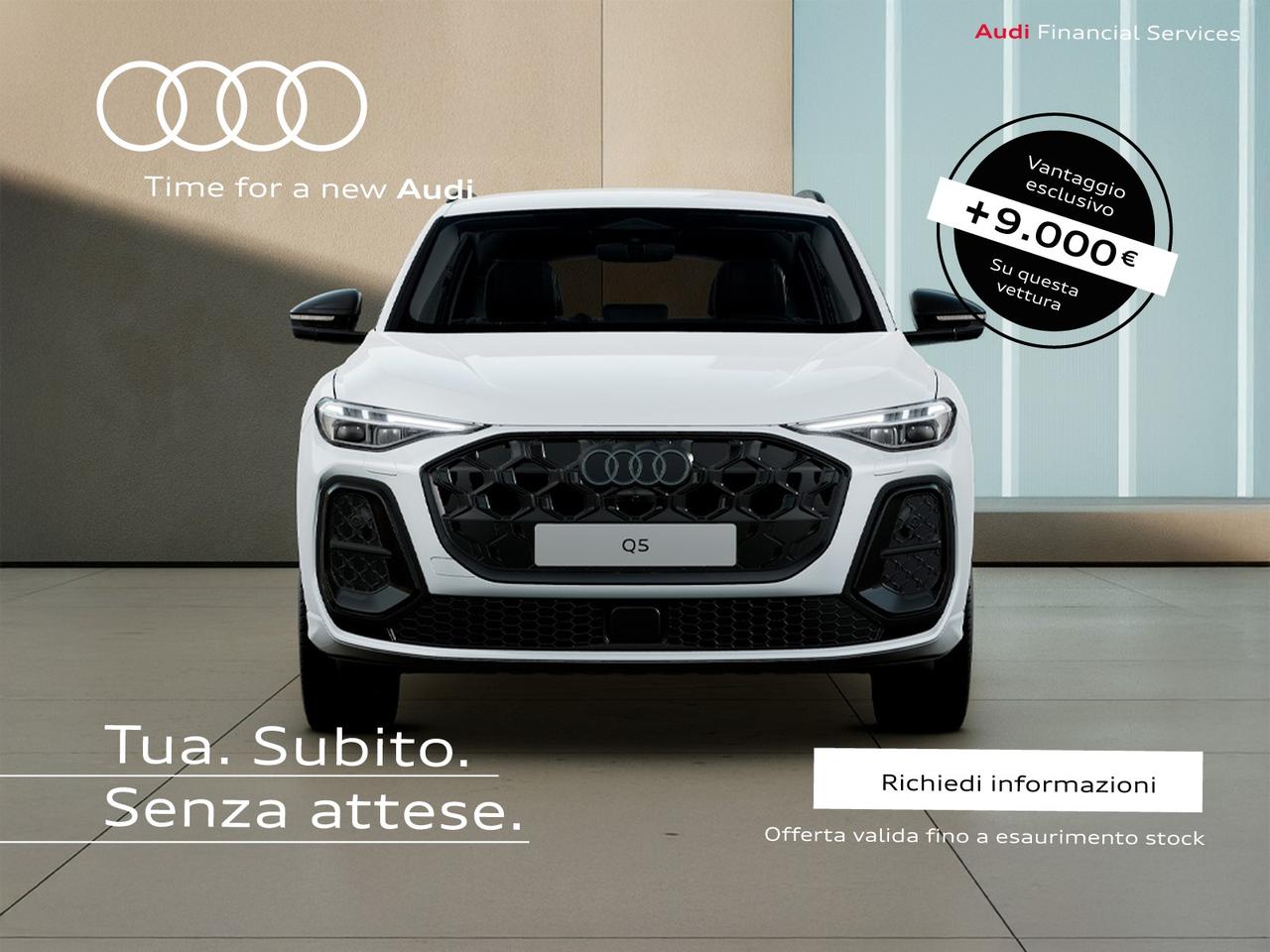 Audi Q5 2.0 tdi mhev+ s line edition quattro 204cv s-tronic