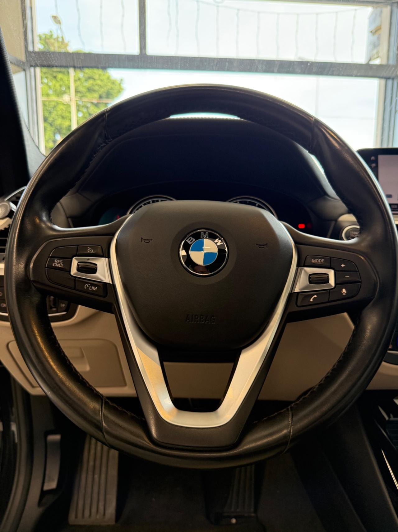Bmw X3 xdrive20d Luxury Line TETTO APRIBILE,LUCI SOFFUSE INTERNE,NAVI,INTERNI IN PELLE BEIGE,KM CERTIFICATI