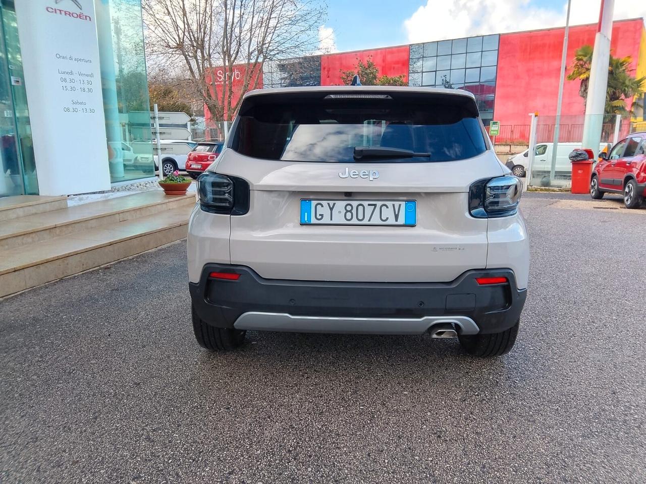 Jeep Avenger 1.2 Turbo 100 CV Summit