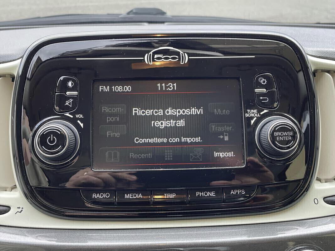 Fiat 500 1.3 Multijet 95cv Lounge Uconnect-Tetto panoramico