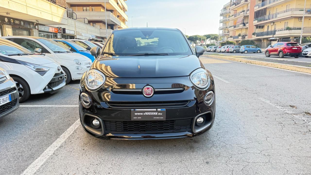Fiat 500X 1.0 T3 120 CV Sport LED KAMERA NAVI CAR PLAY BLUETOOTH PDC PELLE CERCHI 18 BRACCIOLO