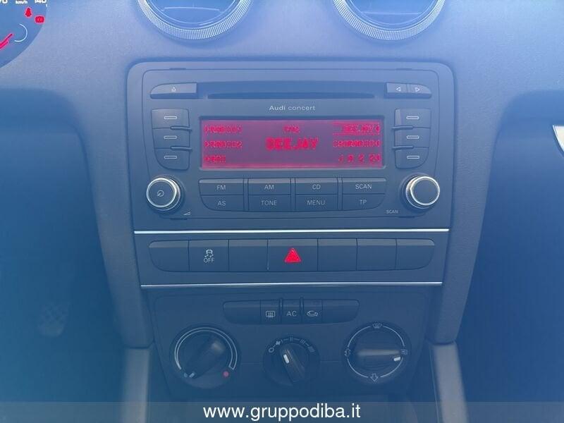 Audi A3 II 2008 Sportback Diesel Sportback 1.6 tdi Attraction 90cv