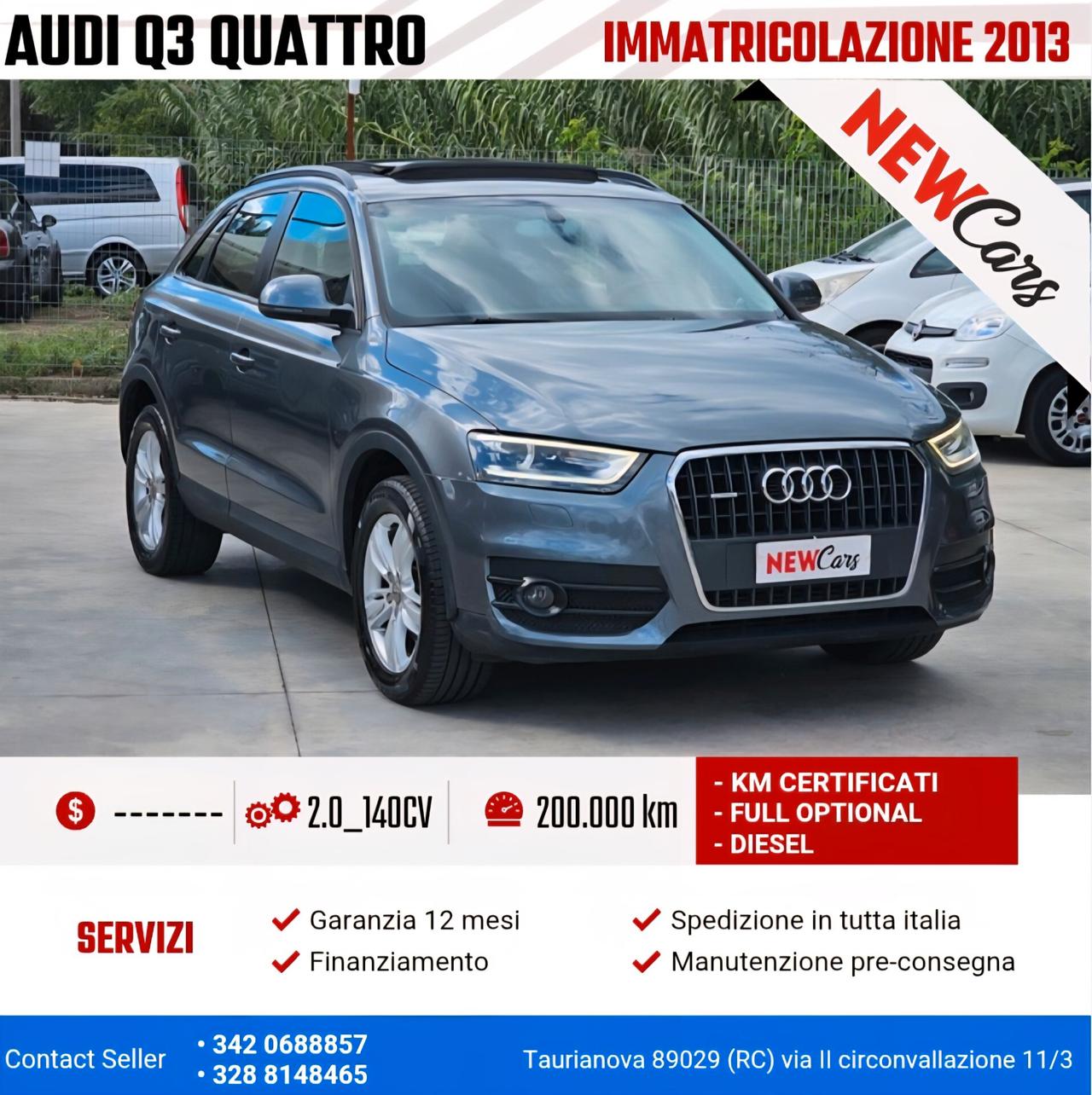 Audi Q3 2.0 TDI quattro