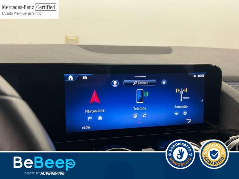 Mercedes-Benz GLA 180 D PROGRESSIVE ADVANCED PLUS AUTO