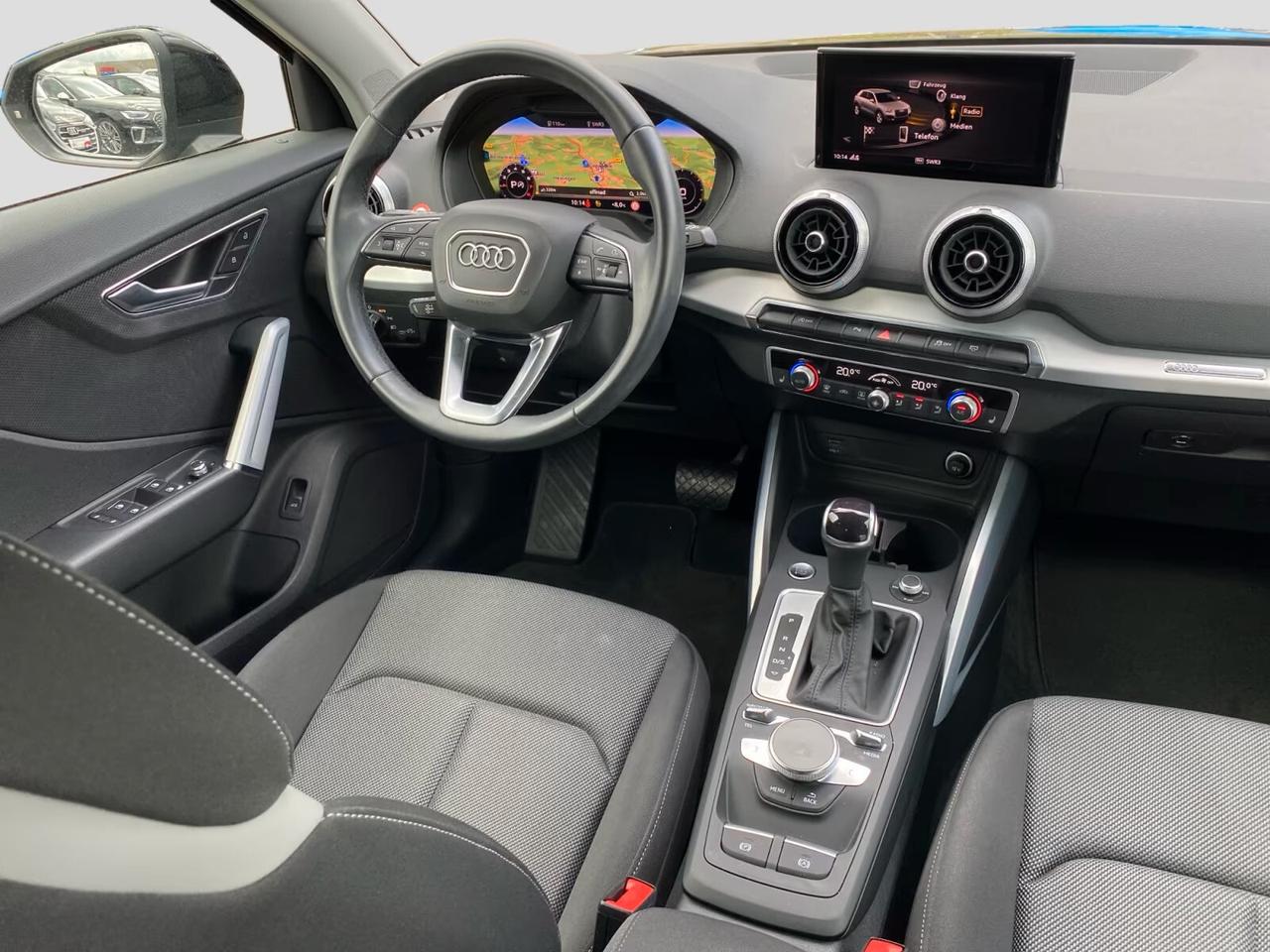 Audi Q2 advanced 35TFSI S-trc Virtual LED CAM
