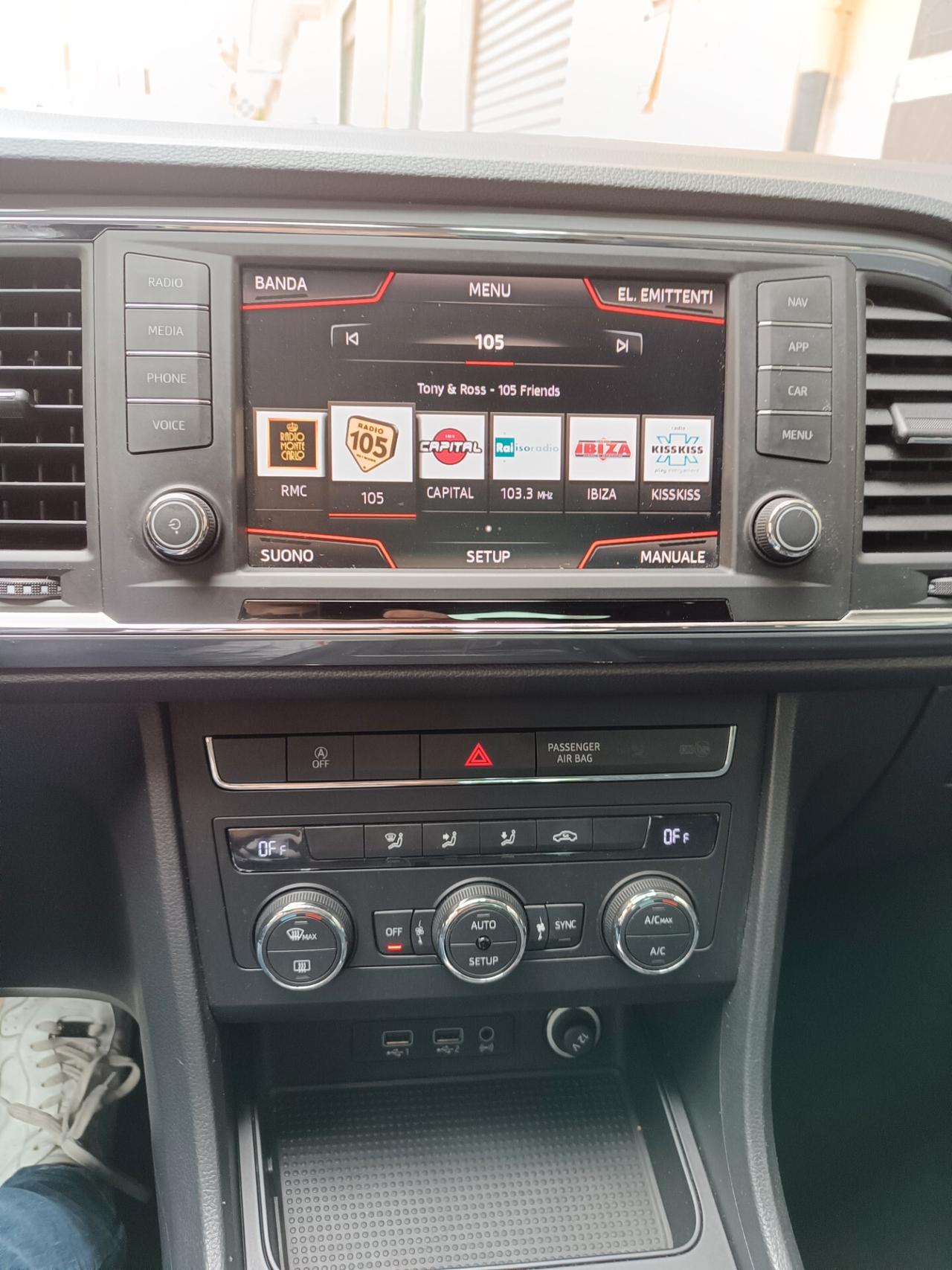 Seat Ateca 1.6 TDI 115 CV full optional navi camera