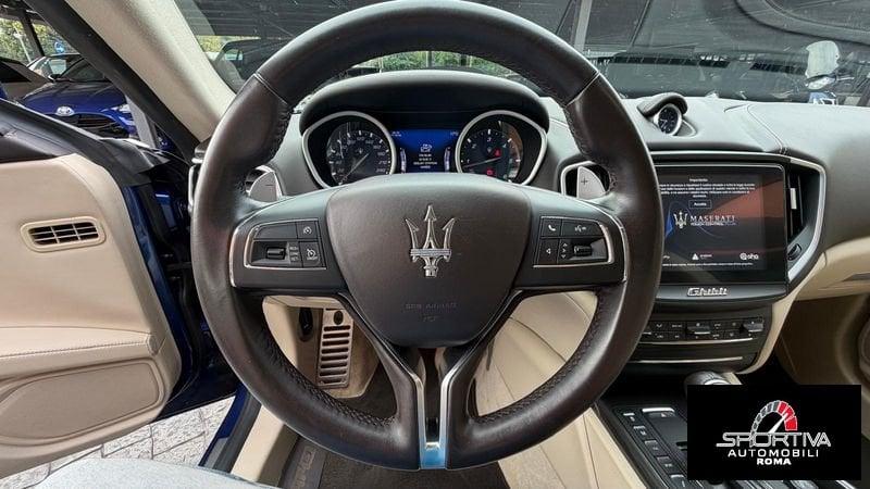 Maserati Ghibli UNIPROPRIETARIO SERVICE SAMOCAR FULL OPTIONAL Ghibli V6 Diesel Gransport