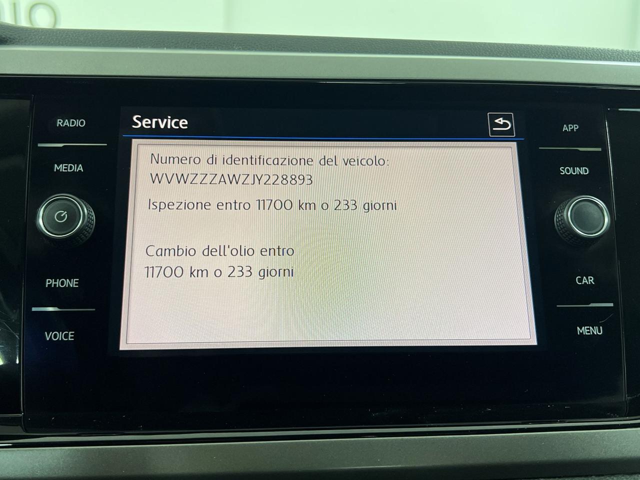 VOLKSWAGEN Polo VI 2017 Polo 5p 1.6 tdi Comfortline 80cv