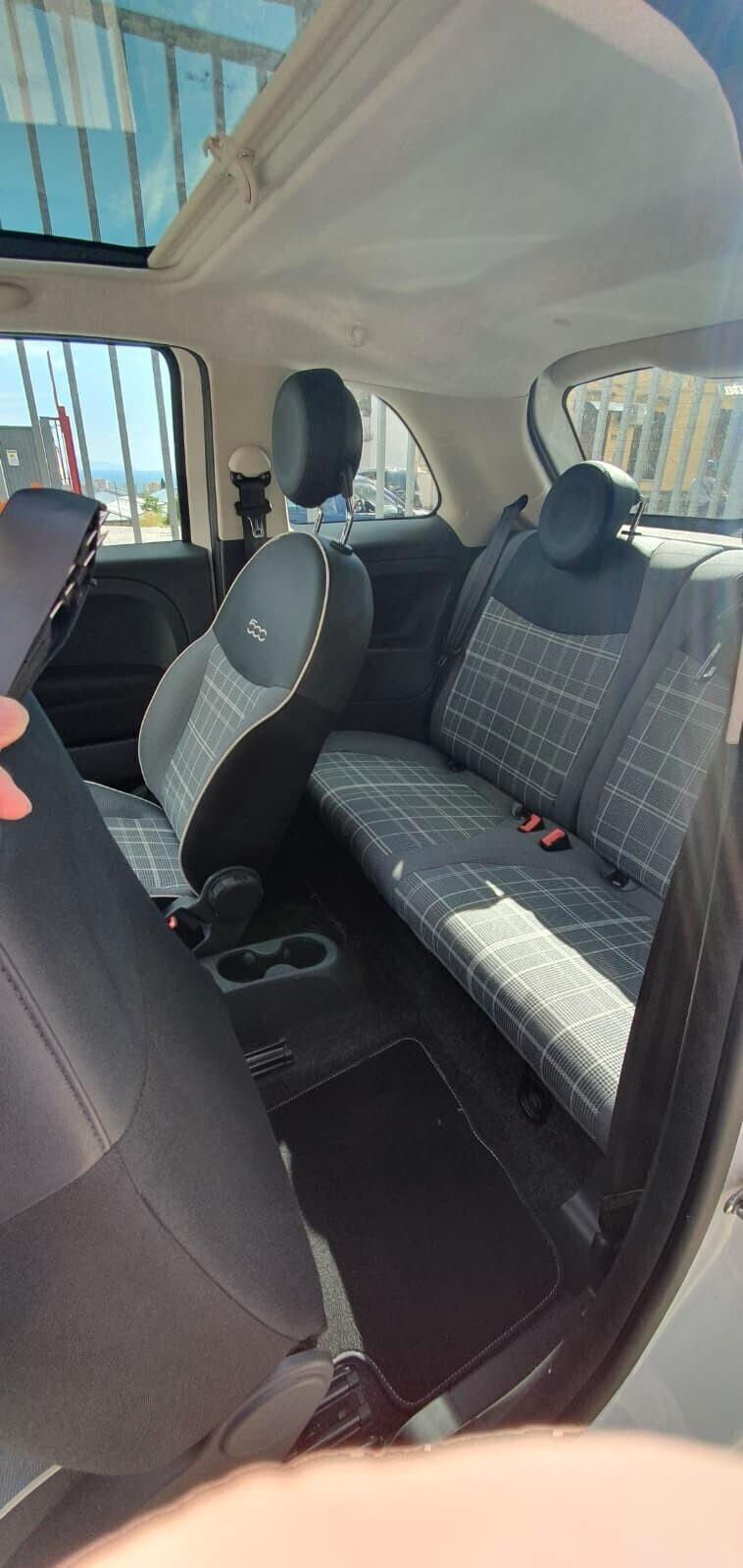 Fiat 500 1.2 Lounge White Pearl
