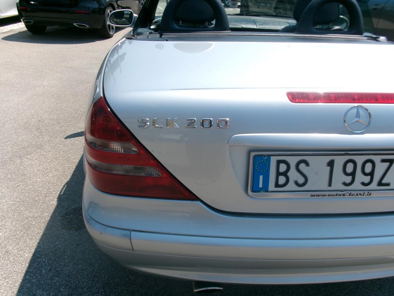 Mercedes-benz SLK 200 BENZINA 2.0 163CV CABRIO *ISCRITTA ASI*