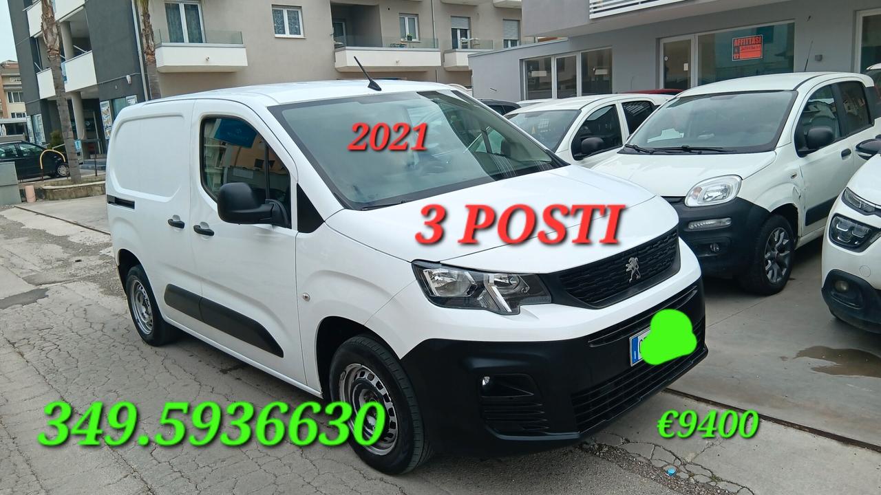 Peugeot Partner 3 posti usato mondialcars 021
