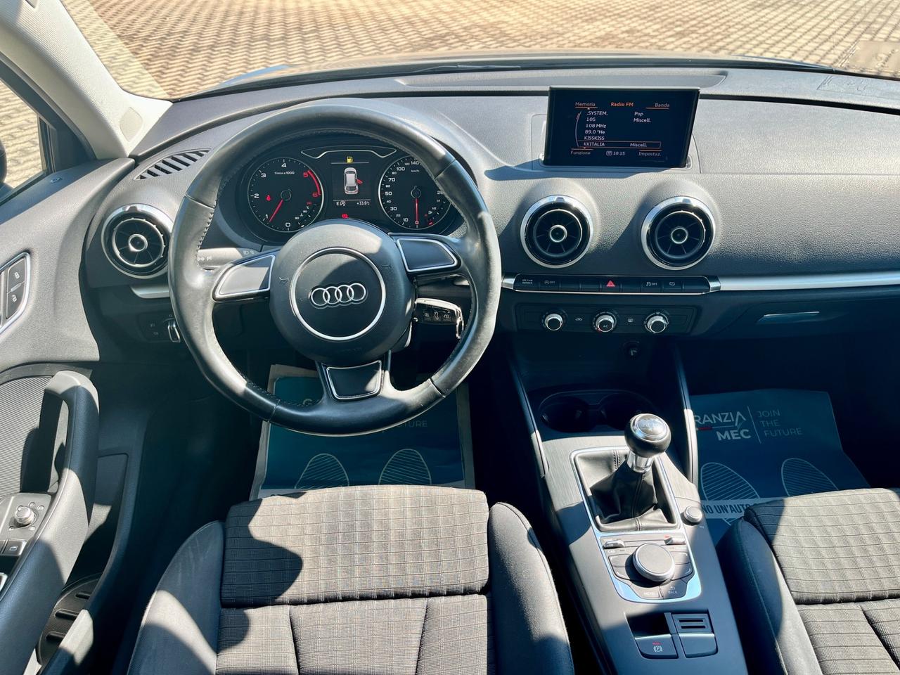 Audi A3 SPB 1.6 TDI 105 CV Ambition “Uniproprietario ”