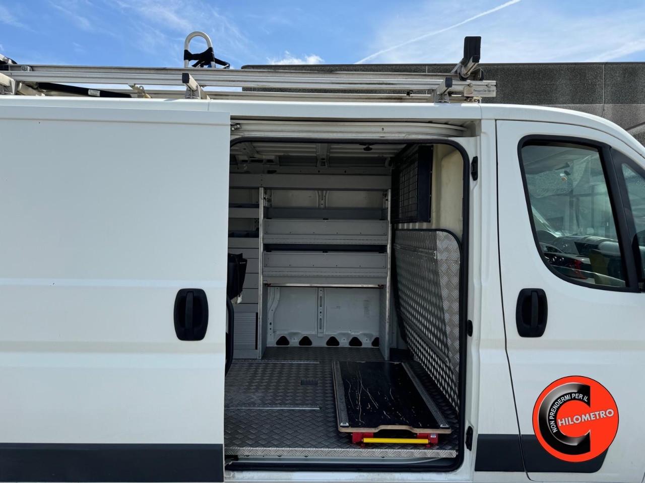 Fiat Ducato 33 2.3 MJT 130 CV ALLESTITO EX ENEL (PC-TN L1H1)SENSORI-POCHISSIMI KM!-PORTAPACCHI-