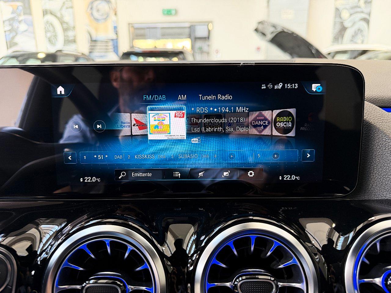 Mercedes B 200 D Premium AMG Auto-LED-18"-Camera-Carplay-Pack Luci