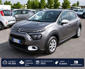 Citroen C3 1.2 Benzina 2023 come nuova