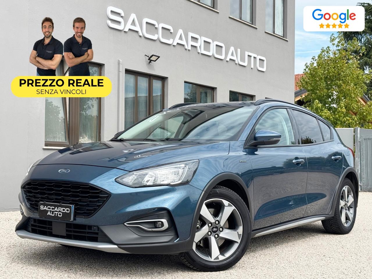 Ford Focus 1.0 EcoBoost Active 125cv | PREZZO REALE