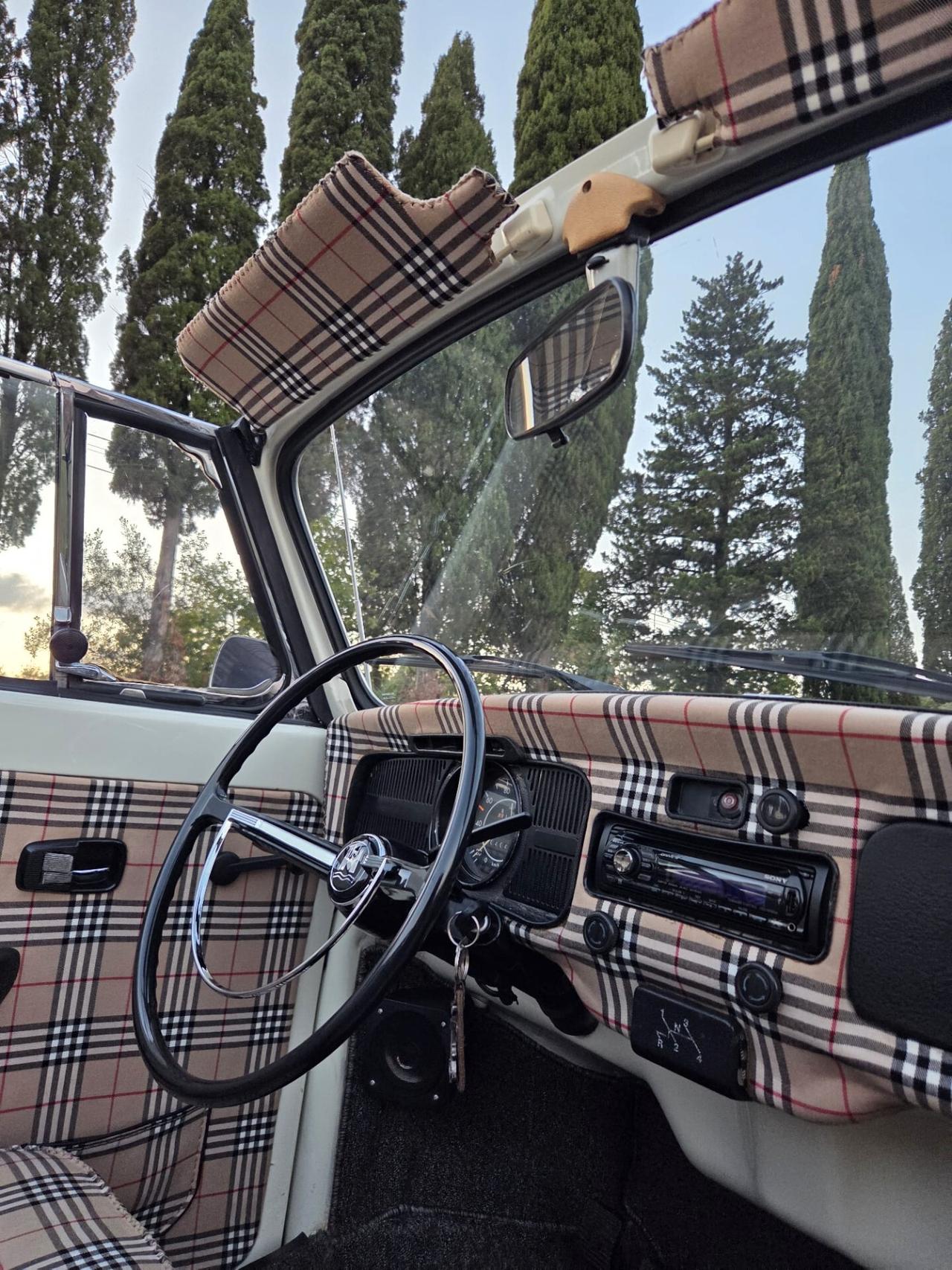 Volkswagen Maggiolone Karman cabrio 1600 vetro piatto