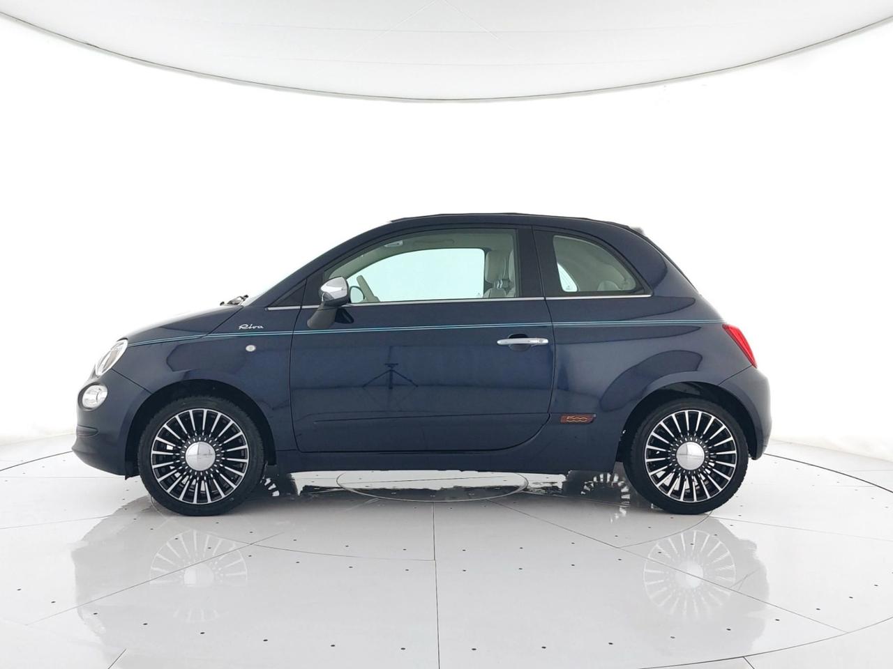 FIAT 500 1.2 Riva 69cv PELLE+DECAPPOTTABILE+NEOPATENTATI