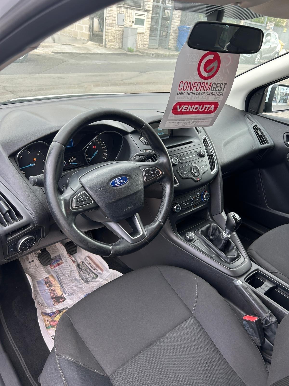 Ford Focus 1.5 TDCi 95 CV SW Plus-2015