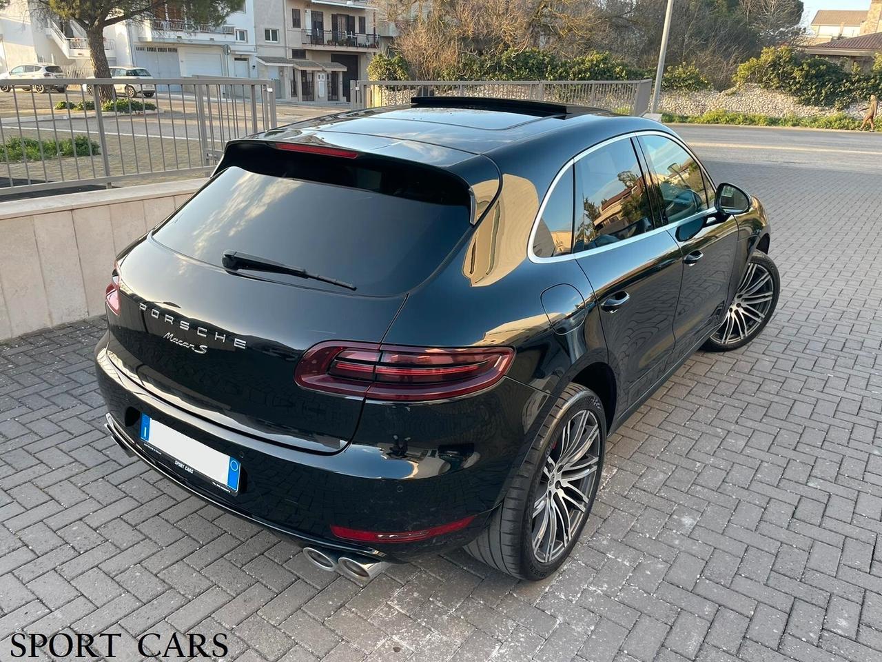 Porsche Macan 3.0 S Diesel , ALL. TURBO, INTERNI ROSSI, TETTO, FULL FULL