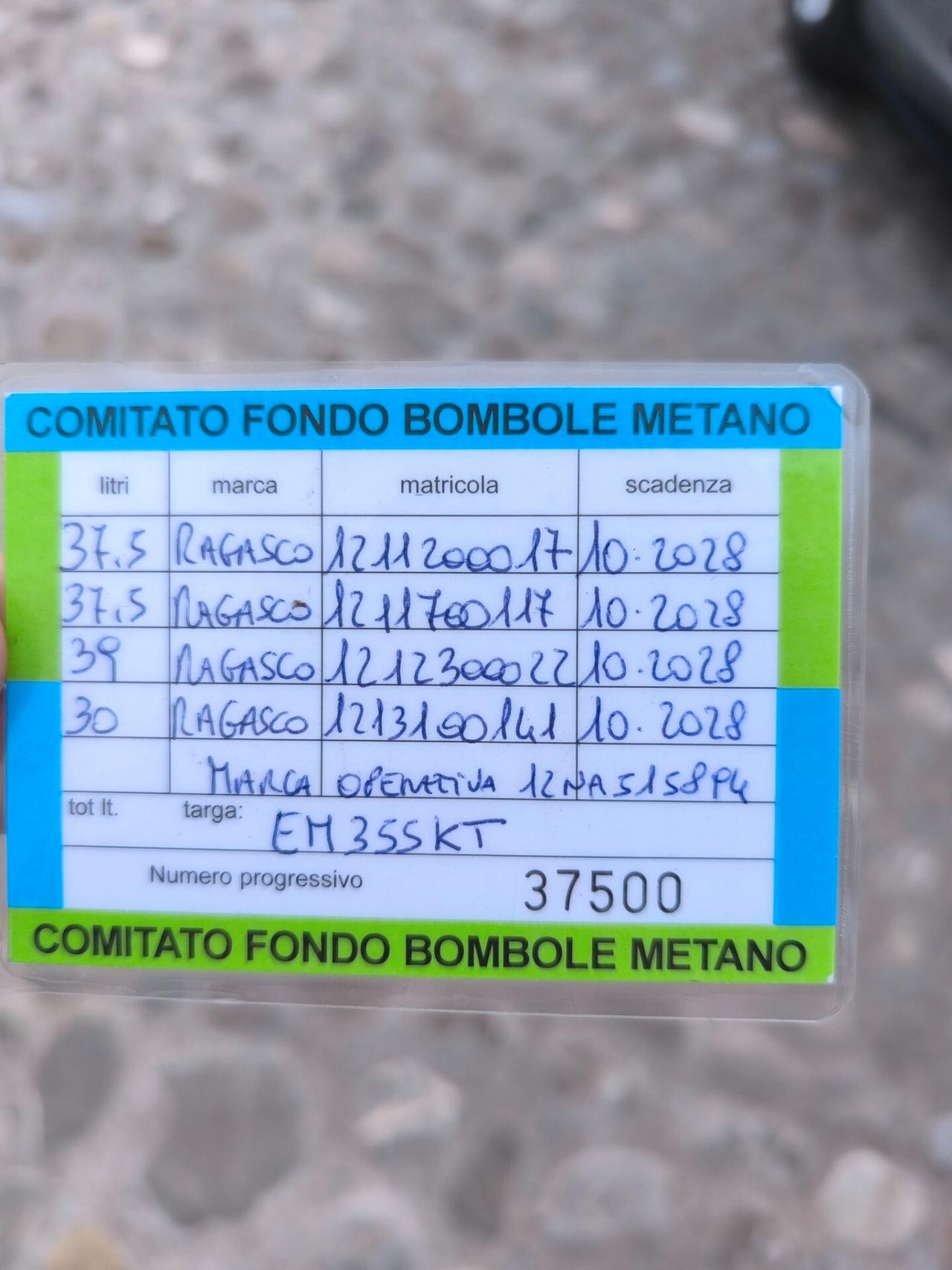 Opel Zafira Tourer 1.6 METANO Cosmo full optional perfetta