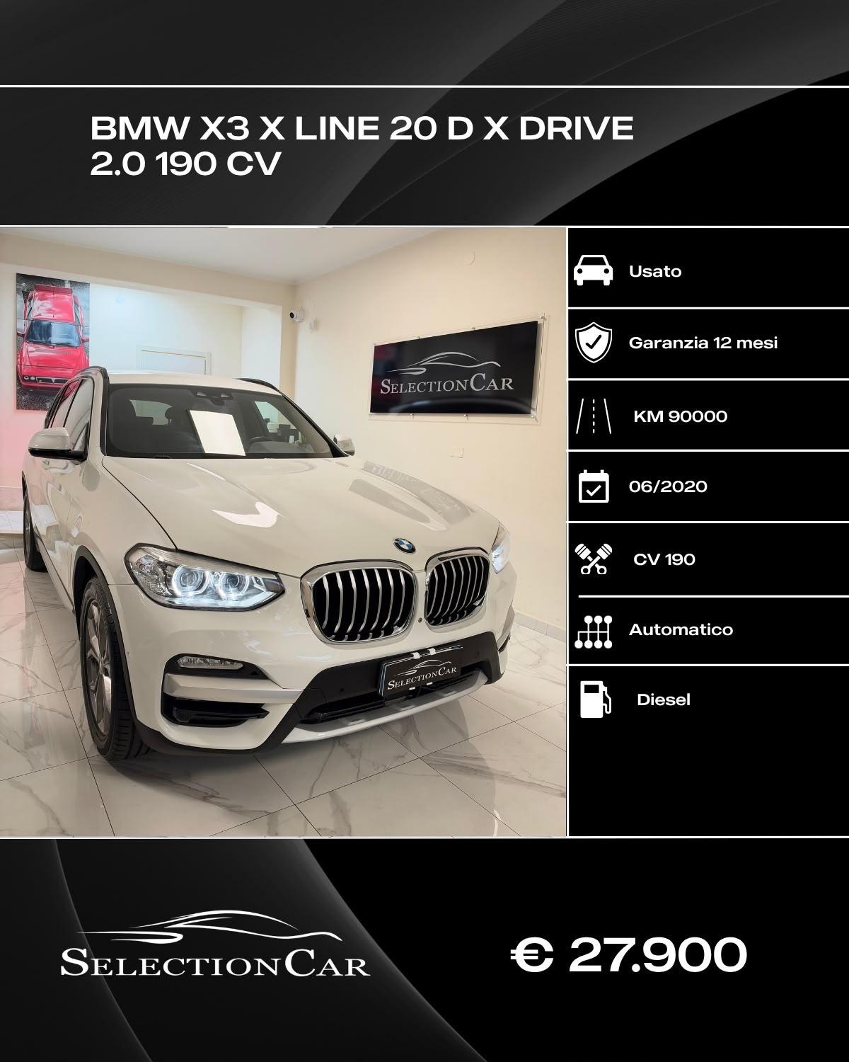 Bmw X3 xDrive20d xLine