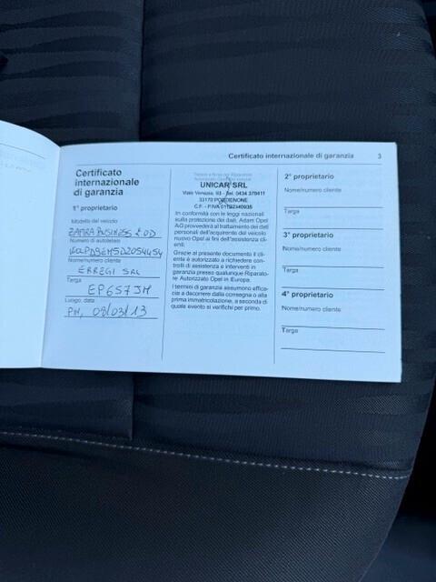 Opel Zafira Tourer 2.0 CDTi 130CV Business Autocarro