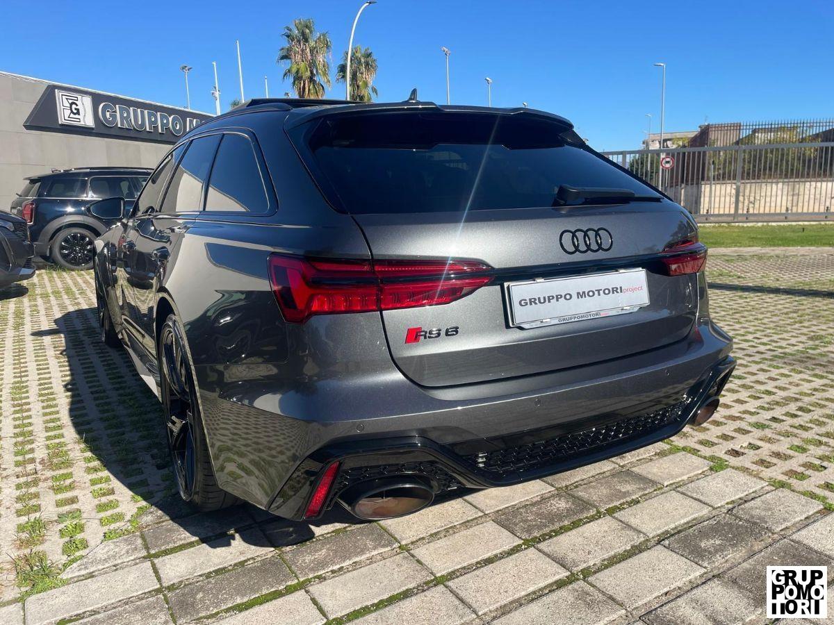 AUDI - RS6 Avant 4.0 Mhev V8 quattro tiptronic Carboceramica