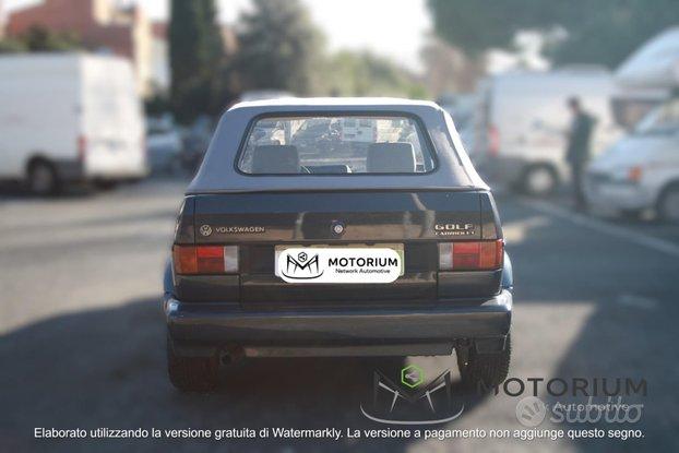 Volkswagen Golf II Serie Karmann