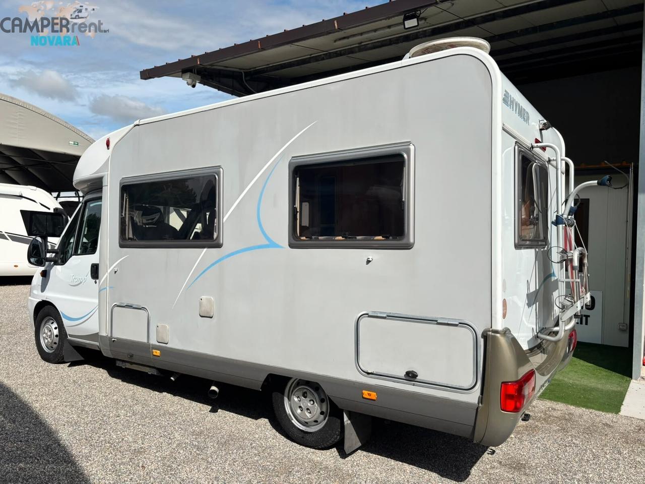 HYMER TRAMP 575 -Semintegrale letto alla francese compatto 6,15 mt