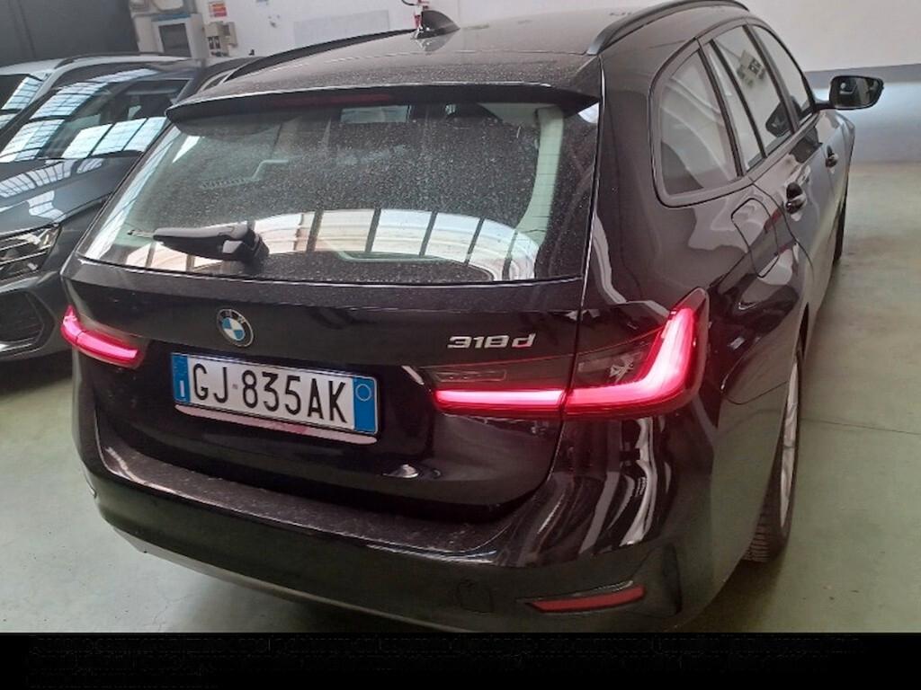 BMW 318D TOURING 150CV STEPTRONIC 48V BUSINESS ADVANTAGE ( FARI LED - BMW DIGITAL COCKPIT - CLIMA TRIZONA - NAVI - PDC )