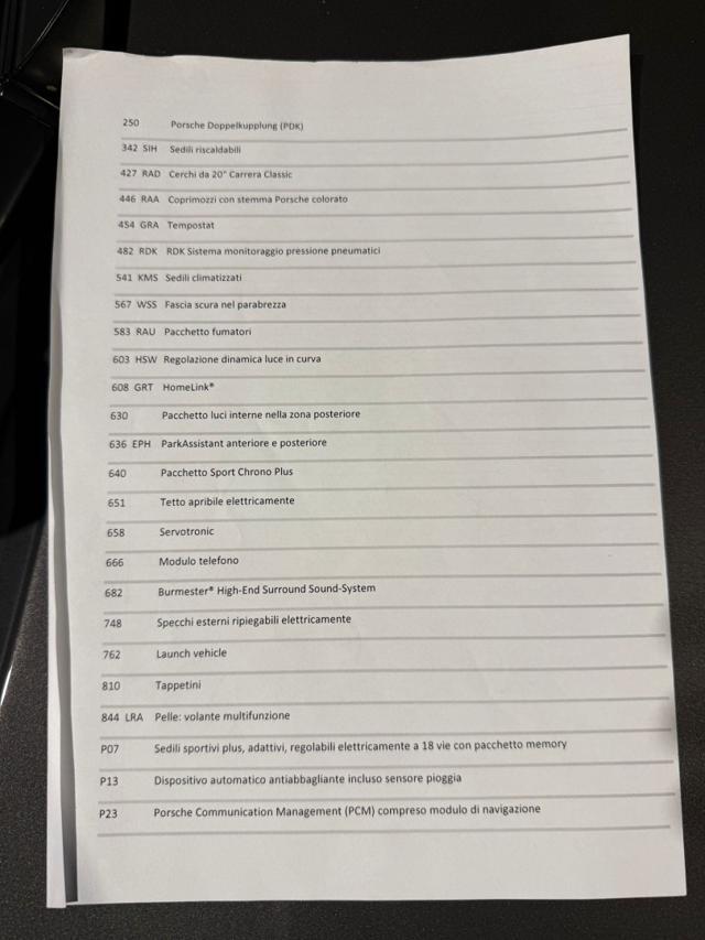 PORSCHE 911 3.8 Carrera S Coupè *Leggere descrizione*