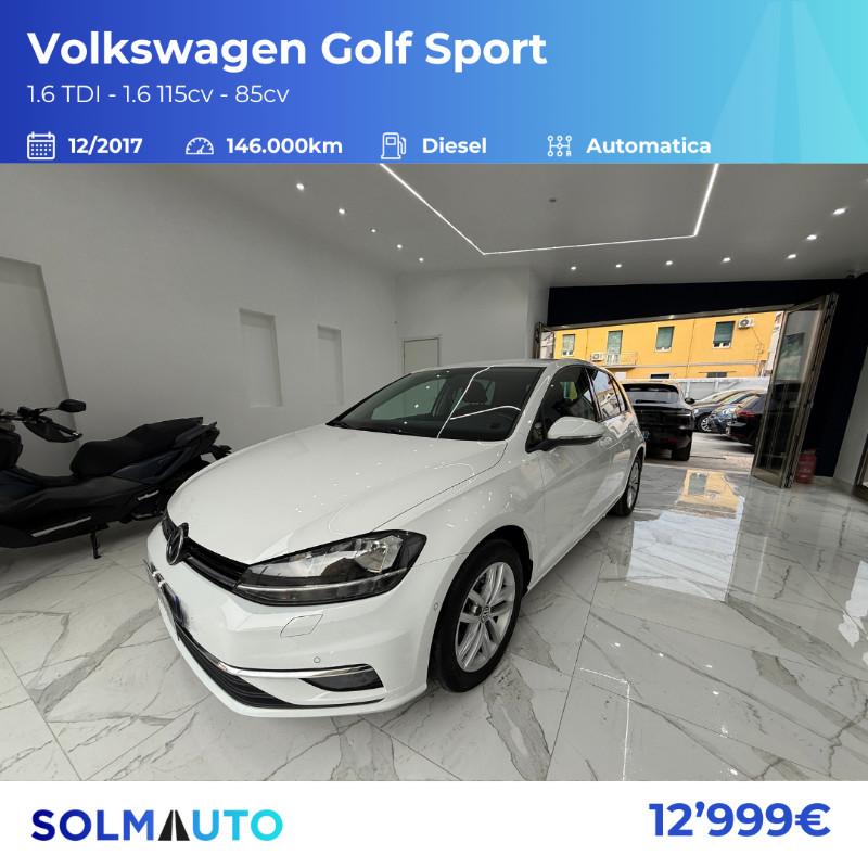 Volkswagen Golf GOLF 1.6 tdi Business 115cv dsg - 5 ANNI DI GARANZIA
