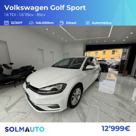 Volkswagen Golf GOLF 1.6 tdi Business 115cv dsg - 5 ANNI DI GARANZIA