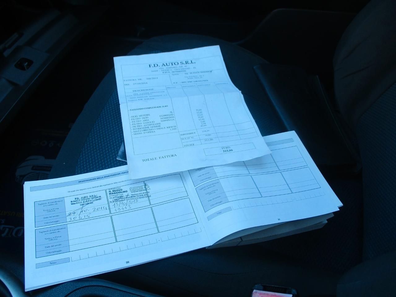 Nissan Qashqai Nissan Qashqai 1.5 DCI 110CV E5 PLUS KM CERTIFICATI