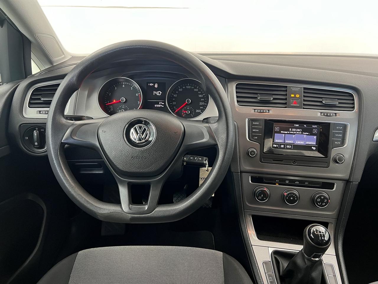 VOLKSWAGEN Golf VII 2013 Golf 5p 1.4 tgi Trendline