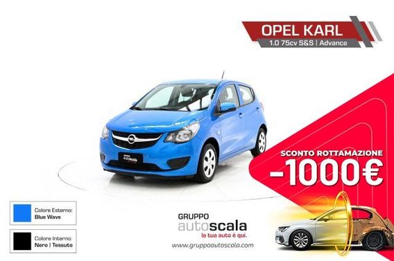 OPEL Karl 1.0 75 CV Start&Stop Advance #ROTTAMAZIONE