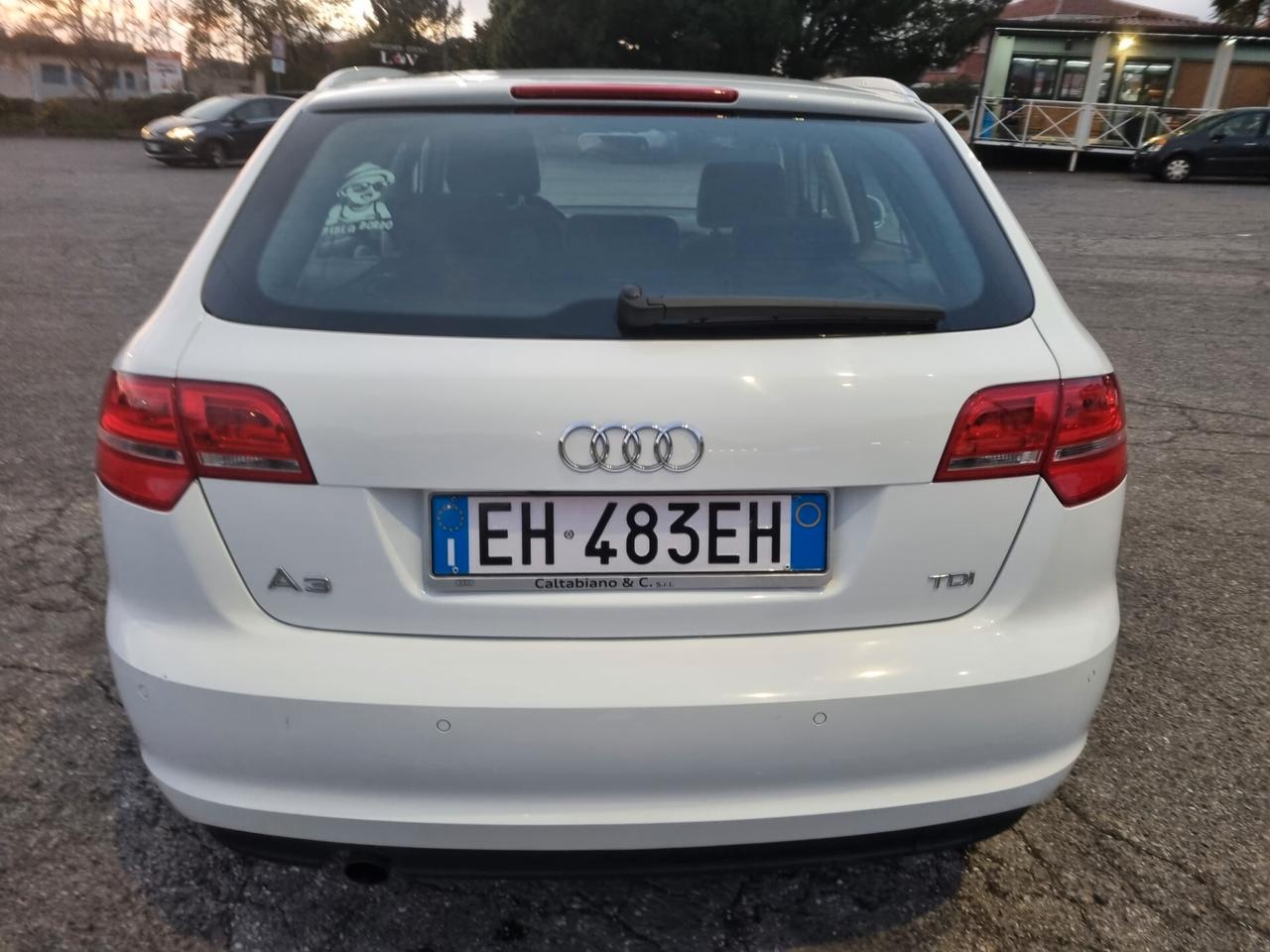 Audi A3 SPB 2.0 TDI 140cv 5 porte unico proprietario