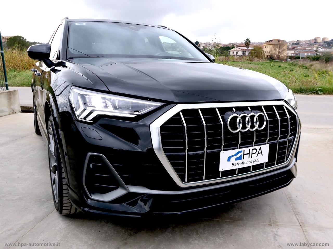 AUDI Q3 2.0TDI S-line FULL LED PELLE NAVI 360 B&O RETROCAMERA MATRIX