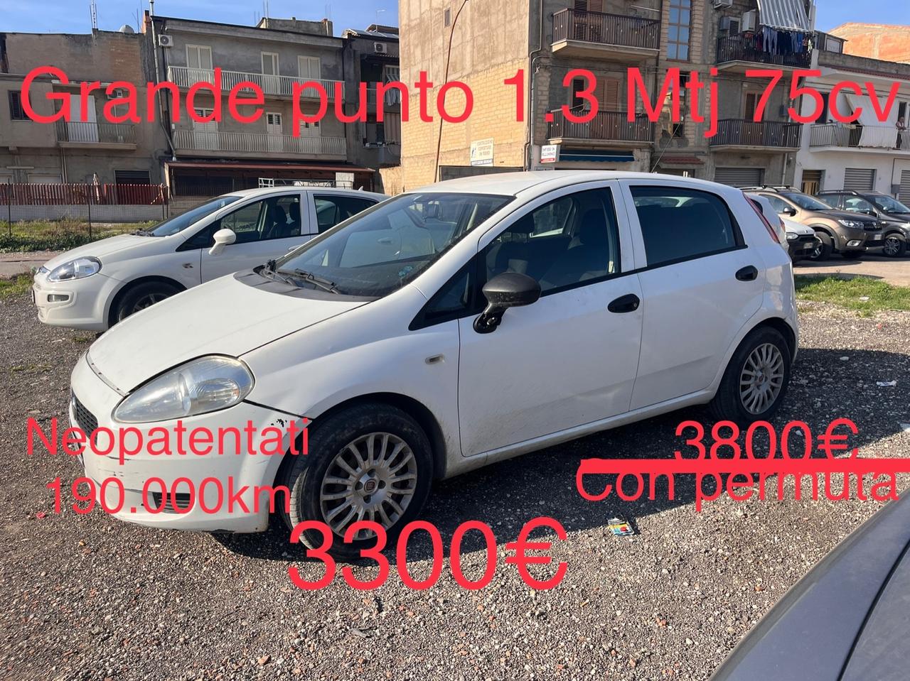 Grande punto 1.3 Mtj 75cv Neopatentati 190.000km