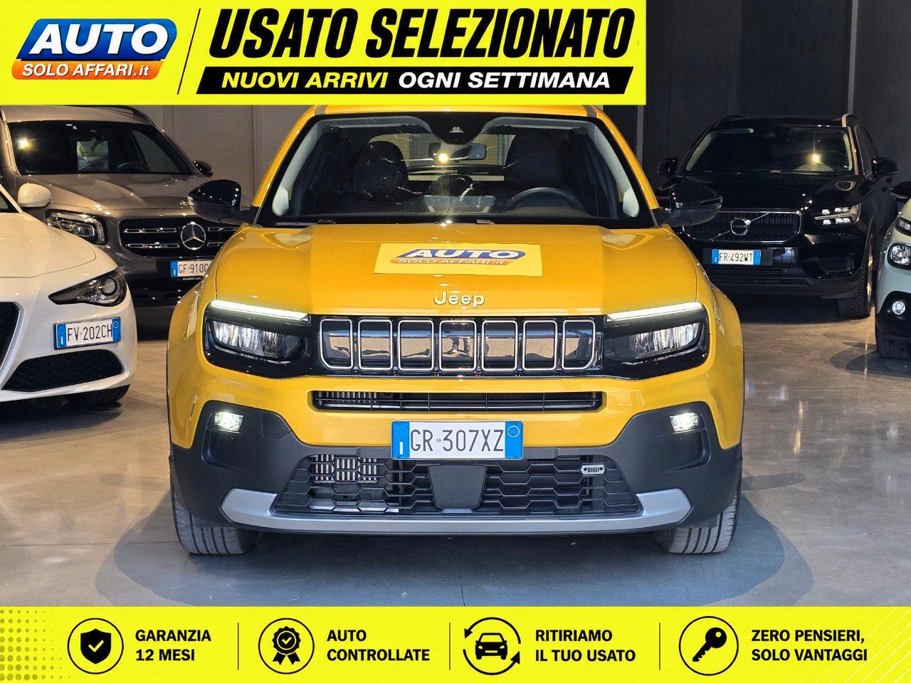 Jeep Avenger 1.2 T ALTITUDE 100CV 20.000KM TAGLIANDI JEEP EURO6E NAVI/FULL LED/PERMUTE