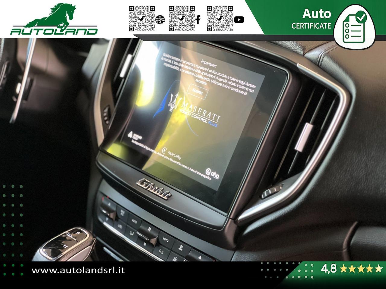 Maserati Ghibli 3.0 V6 ds Granlusso 275cv auto my19